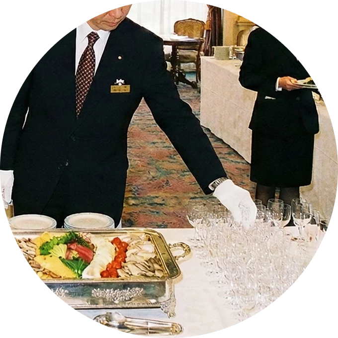 プロによる設営・撤収